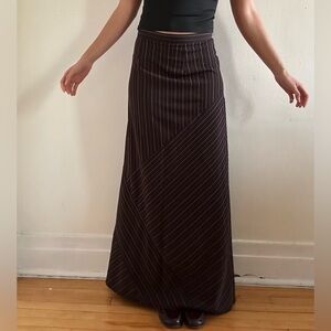 Maxi stripped skirt